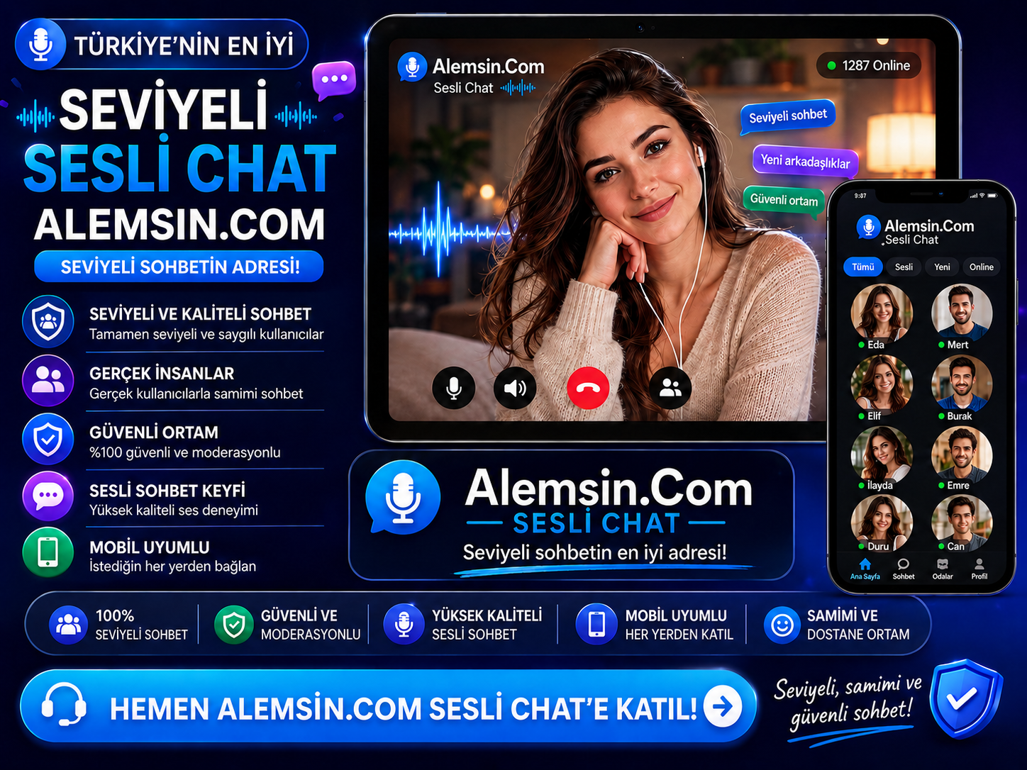 Bayanlarla Kamerali Sesli chat sitesi,Bayanlarla Sesli Chat,